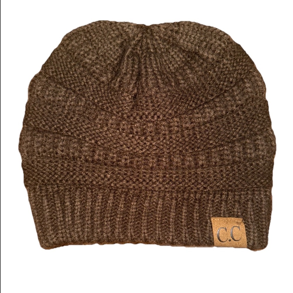 C.C. Beanie Brown One Size